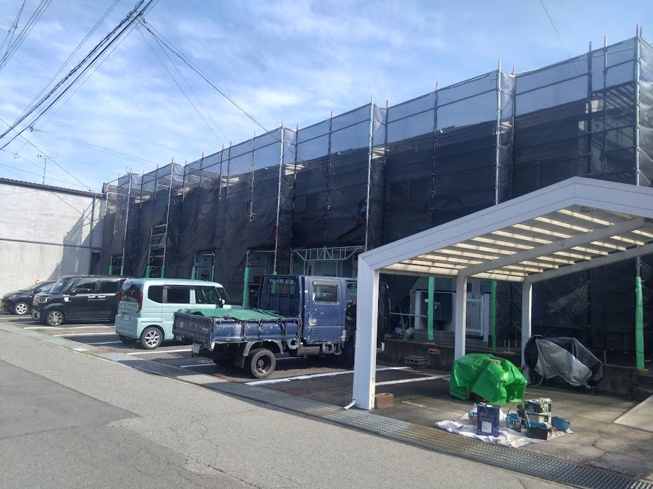 住民の方全員一致で弊社に！弊社職人の丁寧な仕事に感謝