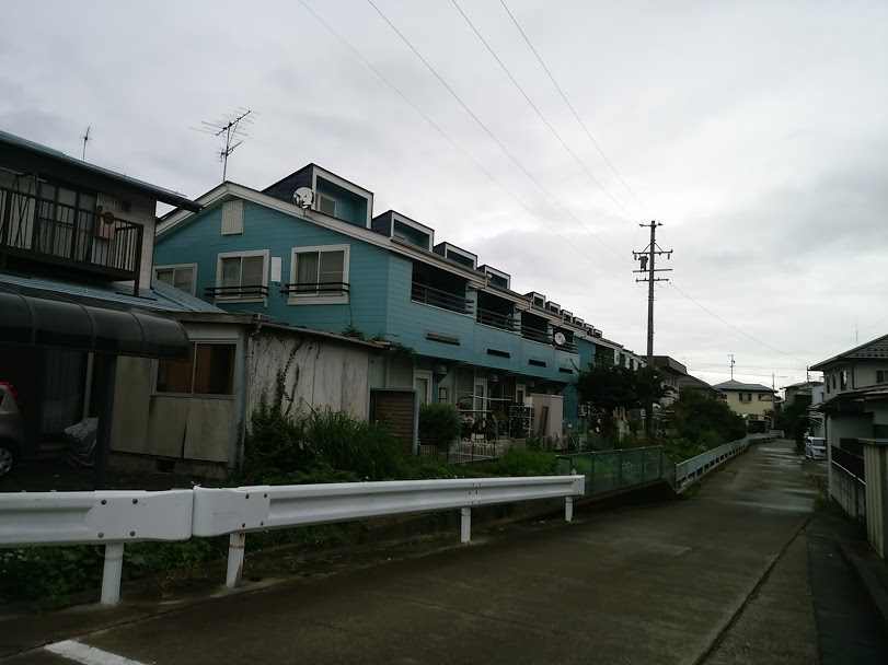 アパートの屋根と外壁の塗装